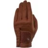 G/FORE Golf Glove - Quilted Tab - Cognac 2023 -Golf Fashion Shop g fore golf glove cognac quilted tab aw22 01a