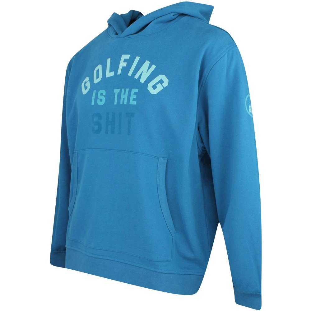 G/FORE Golf Hoodie - Golfing Logo - Petrol SP23 4 G/FORE Golf Hoodie - Golfing Logo - Petrol SP23 - Image 2