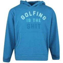 G/FORE Golf Hoodie - Golfing Logo - Petrol SP23