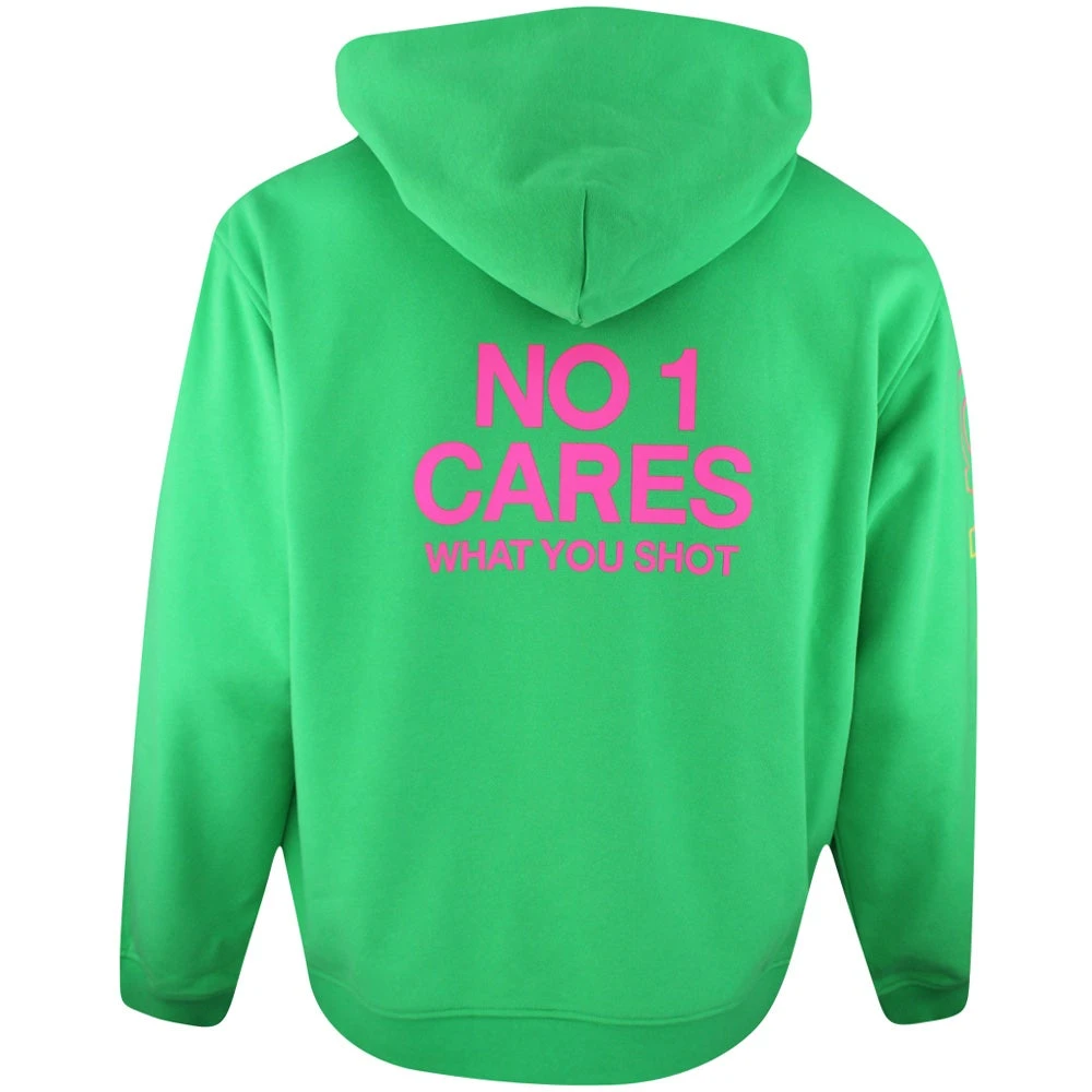 G/FORE Golf Hoodie - No1 Cares - Acid Lime SP23 5 G/FORE Golf Hoodie - No1 Cares - Acid Lime SP23 - Image 3