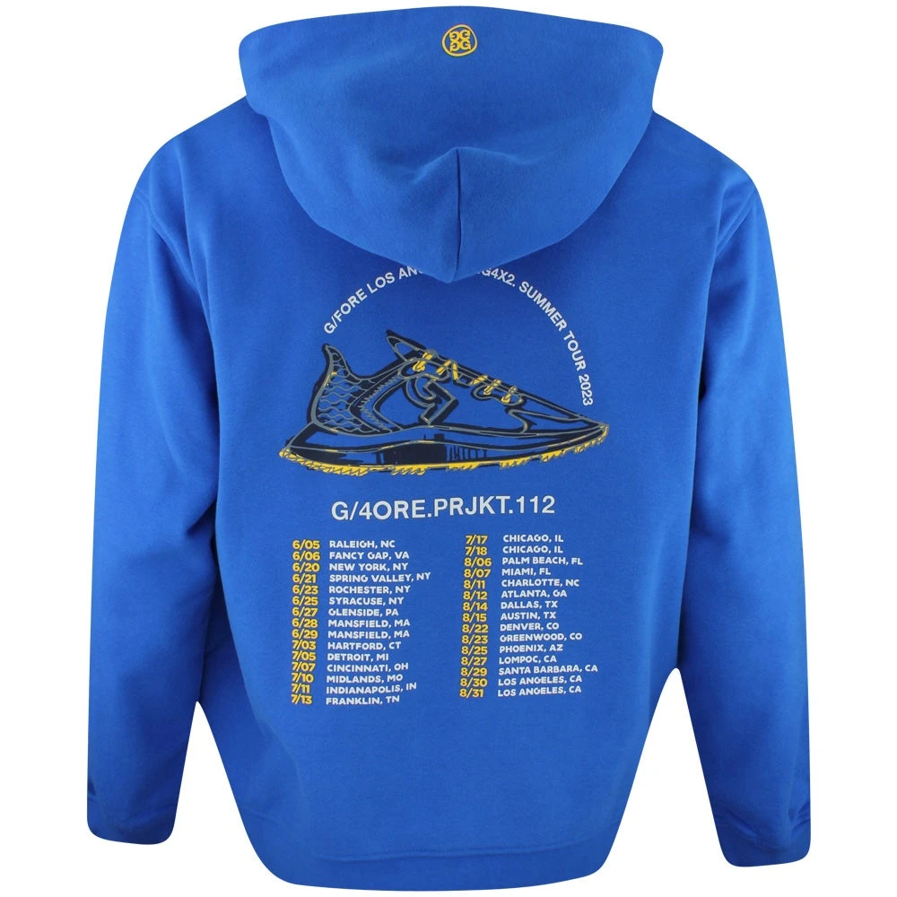 G/FORE Golf Hoodie - PRJKT 112 - Racer Blue SP23 5 G/FORE Golf Hoodie - PRJKT 112 - Racer Blue SP23 - Image 3