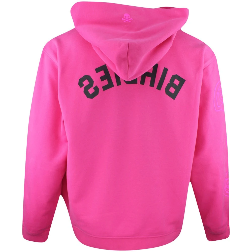 G/FORE Golf Hoodie - Reverse Birdies - Azalea SP23 5 G/FORE Golf Hoodie - Reverse Birdies - Azalea SP23 - Image 3