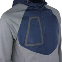 G/FORE Golf Jacket - Dry-Tex QZ Hoodie - Charcoal SP23 -Golf Fashion Shop g fore golf jacket dry tex qz hoodie charcoal sp23 g4ma23o33 chgr y