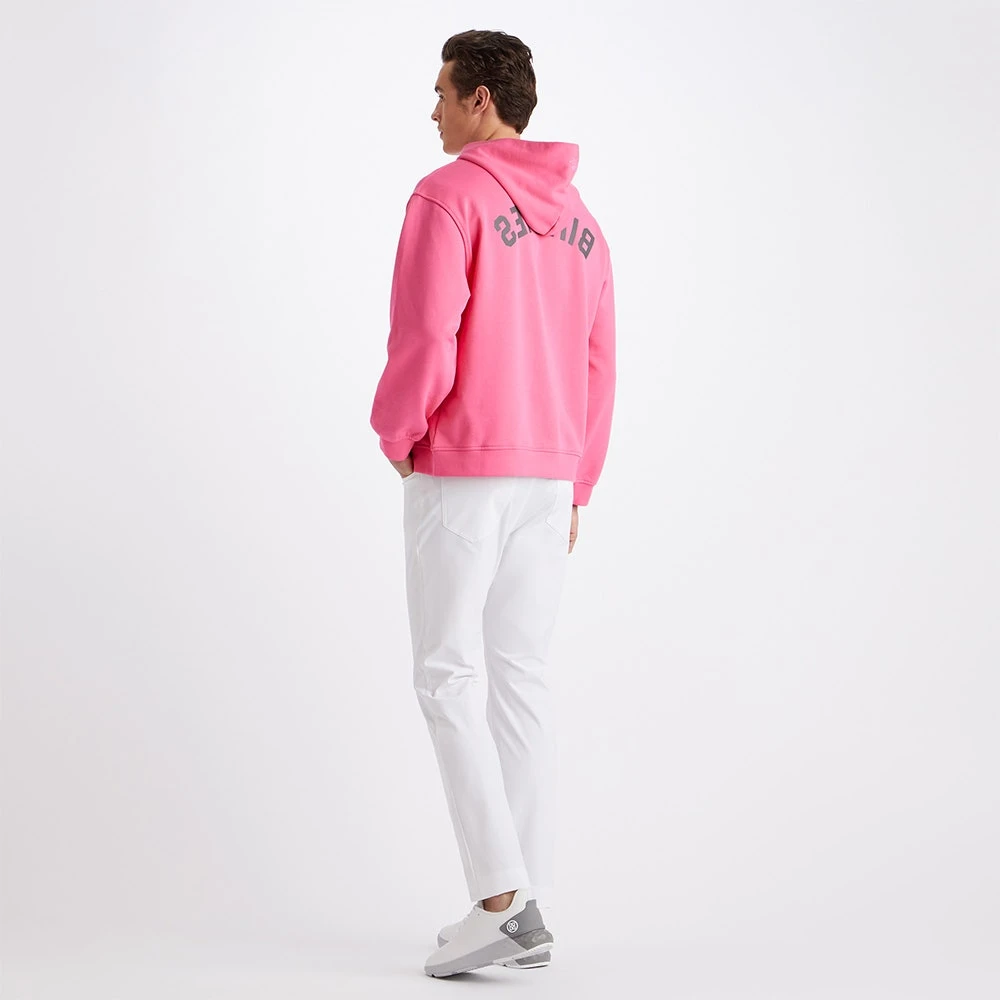 G/FORE Golf Hoodie - Reverse Birdies - Azalea SP23 10 G/FORE Golf Hoodie - Reverse Birdies - Azalea SP23 - Image 8