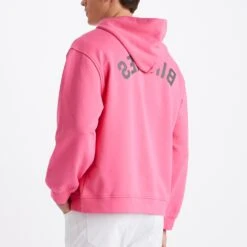 G/FORE Golf Hoodie - Reverse Birdies - Azalea SP23 17 G/FORE Golf Hoodie - Reverse Birdies - Azalea SP23 -Golf Fashion Shop g fore golf pullover birdies hoodie azalea sp23 g4ms23k420c aza h