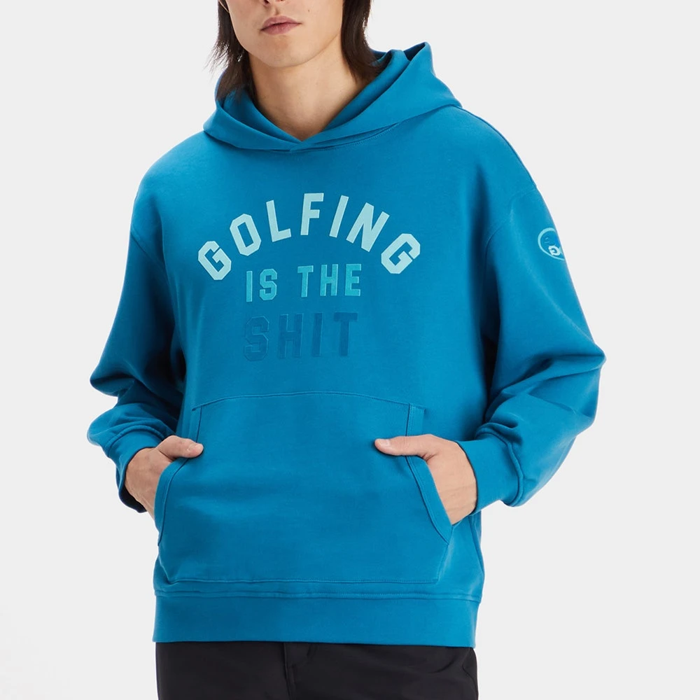 G/FORE Golf Hoodie - Golfing Logo - Petrol SP23 7 G/FORE Golf Hoodie - Golfing Logo - Petrol SP23 - Image 5