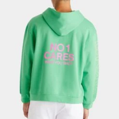 G/FORE Golf Hoodie - No1 Cares - Acid Lime SP23 17 G/FORE Golf Hoodie - No1 Cares - Acid Lime SP23 -Golf Fashion Shop g fore golf pullover no1 cares hoodie acid lime sp23 g4ms23k420b alime f