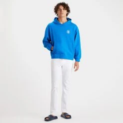 G/FORE Golf Hoodie - PRJKT 112 - Racer Blue SP23 18 G/FORE Golf Hoodie - PRJKT 112 - Racer Blue SP23 -Golf Fashion Shop g fore golf pullover prjkt 112 hoodie racer blue sp23 g4ms23k420a racer c