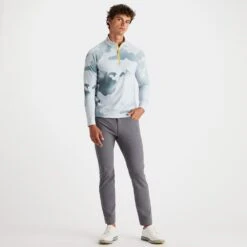 G/FORE Golf Pullover - Gradient Camo Mid - Nimbus SP23 -Golf Fashion Shop g fore golf pullover tour gradient camo mid nimbus sp23 g4ms23k064 nimbs c