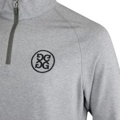 G/FORE Golf Pullover - TOUR Luxe Staple Mid - Htr Grey SP23 14 G/FORE Golf Pullover - TOUR Luxe Staple Mid - Htr Grey SP23 -Golf Fashion Shop g fore golf pullover tour luxe staple ss22 01d
