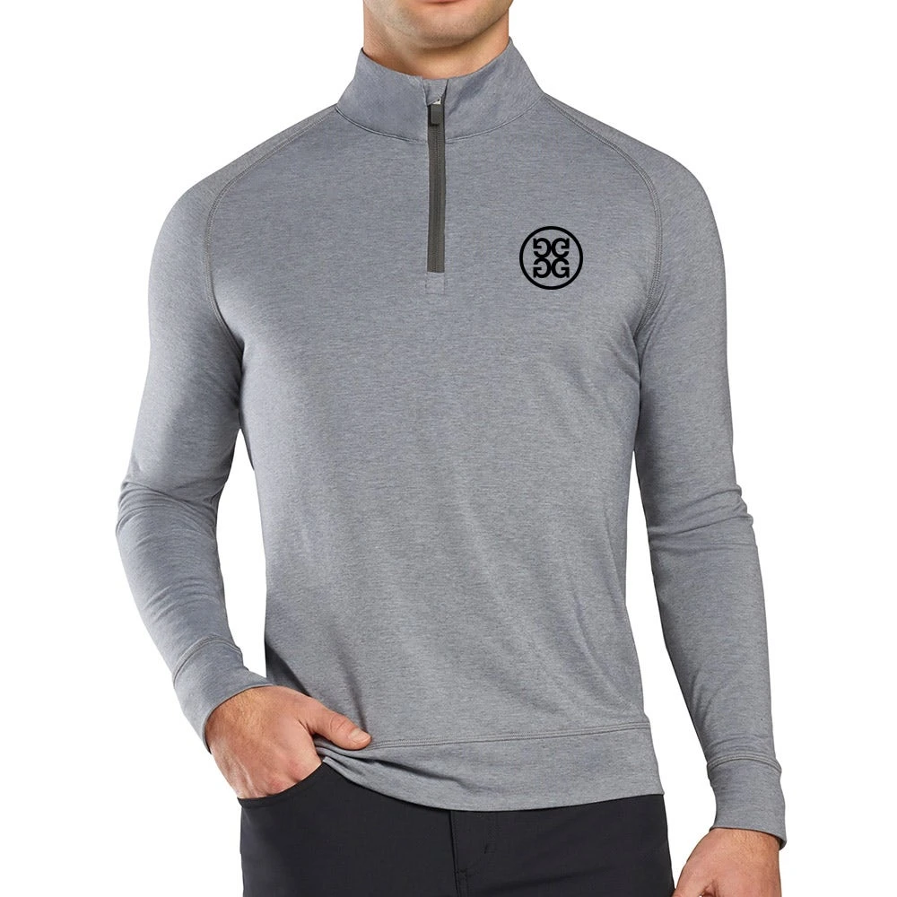 G/FORE Golf Pullover - TOUR Luxe Staple Mid - Htr Grey SP23 7 G/FORE Golf Pullover - TOUR Luxe Staple Mid - Htr Grey SP23 - Image 5