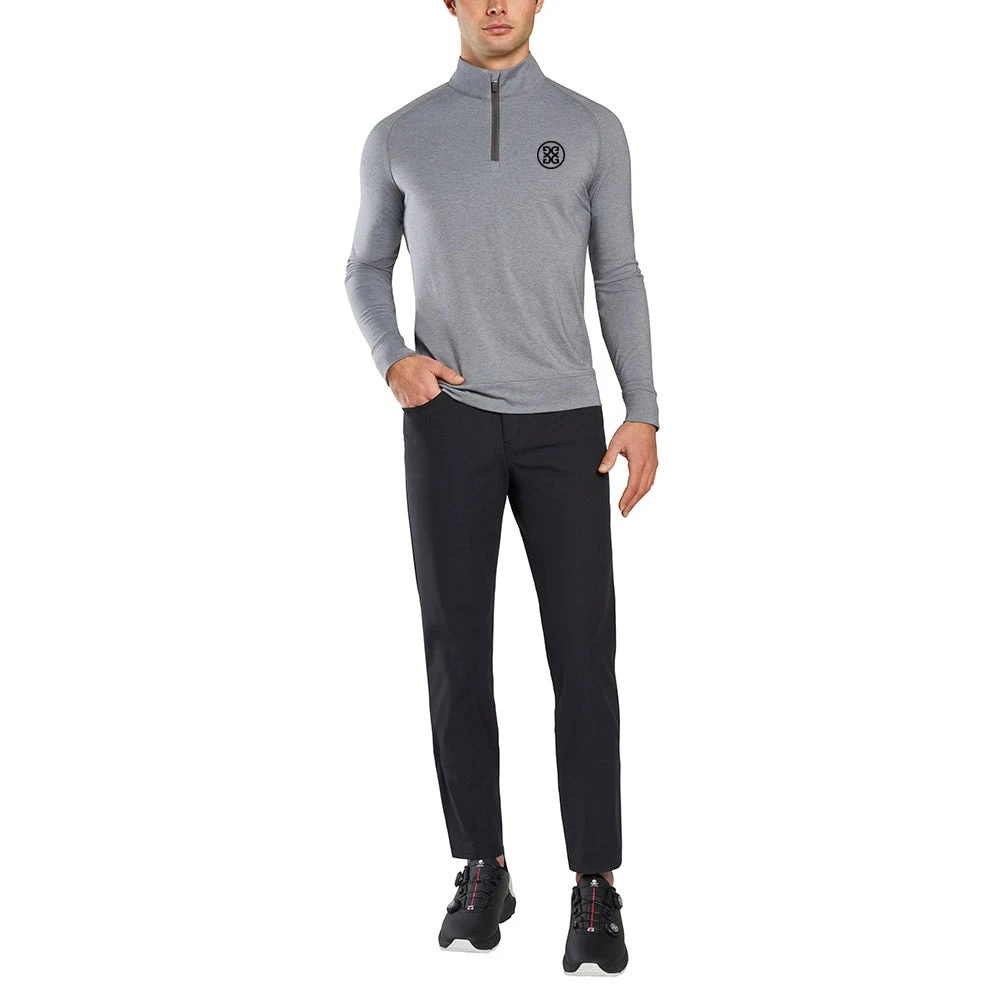 G/FORE Golf Pullover - TOUR Luxe Staple Mid - Htr Grey SP23 9 G/FORE Golf Pullover - TOUR Luxe Staple Mid - Htr Grey SP23 - Image 7