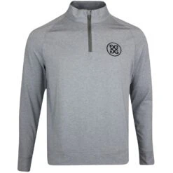G/FORE Golf Pullover - TOUR Luxe Staple Mid - Htr Grey SP23