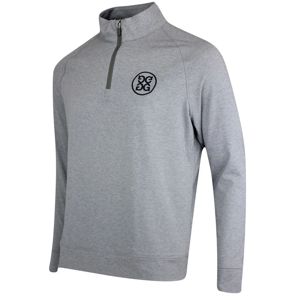 G/FORE Golf Pullover - TOUR Luxe Staple Mid - Htr Grey SP23 4 G/FORE Golf Pullover - TOUR Luxe Staple Mid - Htr Grey SP23 - Image 2