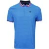 G/FORE Golf Shirt - 3D Skull & Tee's 3D Tech Jersey - Racer Blue AW23 -Golf Fashion Shop g fore golf shirt 3d skull tee s 3d tech jersey racer blue aw23 g4mf23k061a racer 61