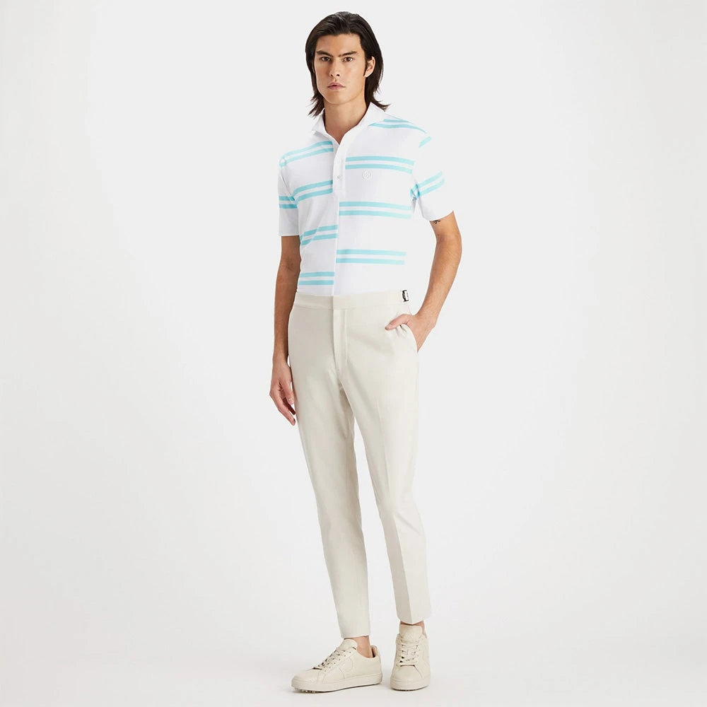 G/FORE Golf Shirt - Offset Stripe Polo - Sardinia SP23 8 G/FORE Golf Shirt - Offset Stripe Polo - Sardinia SP23 - Image 6