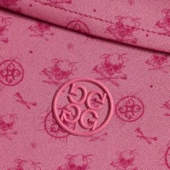 G/FORE Golf Shirt - Sketch Logo Polo - Azalea SP23 -Golf Fashion Shop g fore golf shirt sketch logo polo azalea sp23 g4ms23k060a aza e