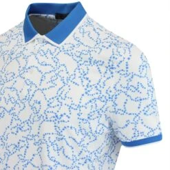 G/FORE Golf Shirt - Star Dust Tech Jersey - Racer Blue AW23 14 G/FORE Golf Shirt - Star Dust Tech Jersey - Racer Blue AW23 -Golf Fashion Shop g fore golf shirt star dust tech jersey racer blue aw23 g4mf23k061d racer 51