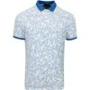 G/FORE Golf Shirt - Star Dust Tech Jersey - Racer Blue AW23 -Golf Fashion Shop g fore golf shirt star dust tech jersey racer blue aw23 g4mf23k061d racer 53