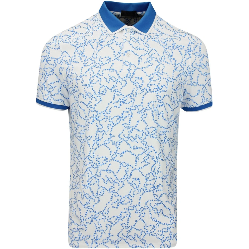 G/FORE Golf Shirt - Star Dust Tech Jersey - Racer Blue AW23 3 G/FORE Golf Shirt - Star Dust Tech Jersey - Racer Blue AW23