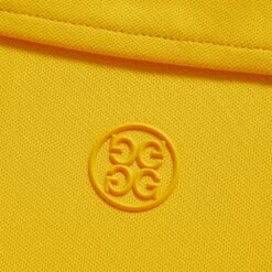 G/FORE Golf Shirt - TOUR Pique Polo - Fly Yellow SP23 -Golf Fashion Shop g fore golf shirt tour pique polo fly yellow sp23 g4ms23k300 flyy 27