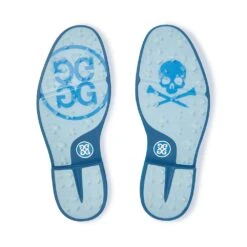 G/FORE Golf Shoes - Camo Knit Tuxedo Gallivanter - Racer Blue SP23 -Golf Fashion Shop g fore golf shoes camo knit tuxedo gallivanter racer blue sp23 g4ms23ef10 racer