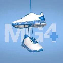 G/FORE Golf Shoes - MG4+ Camo - Snow - Cielo 2023 -Golf Fashion Shop g fore golf shoes mg4 camo snow cielo sp23 g4ma23ef30 cielo edit 1