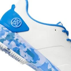 G/FORE Golf Shoes - MG4+ Camo - Snow - Cielo 2023 -Golf Fashion Shop g fore golf shoes mg4 camo snow cielo sp23 g4ma23ef30 cielo edit 10