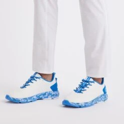 G/FORE Golf Shoes - MG4+ Camo - Snow - Cielo 2023 -Golf Fashion Shop g fore golf shoes mg4 camo snow cielo sp23 g4ma23ef30 cielo edit 14