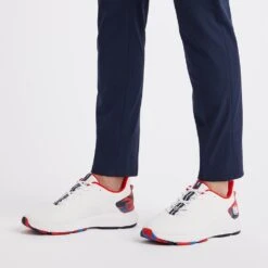 G/FORE Golf Shoes - MG4+ Camo - Snow - Poppy SP23 -Golf Fashion Shop g fore golf shoes mg4 camo snow poppy sp23 g4ma23ef27 poppy g