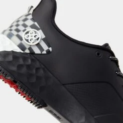 G/FORE Golf Shoes - MG4+ Check - Onyx 2023 16 G/FORE Golf Shoes - MG4+ Check - Onyx 2023 -Golf Fashion Shop g fore golf shoes mg4 check onyx sp23 g4ms23ef24 onyx f