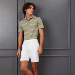 G/FORE Golf Shorts - Maverick 8" Hybrid - Snow AW23 -Golf Fashion Shop g fore golf shorts maverick 8 inch hybrid snow sp23 g4mc0p04a sno e