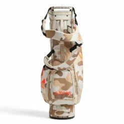 G/FORE Golf Bag - Exploded Camo Stand - Stone AW23 -Golf Fashion Shop g4af23a30 stn 49