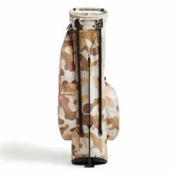 G/FORE Golf Bag - Exploded Camo Stand - Stone AW23 -Golf Fashion Shop g4af23a30 stn 51