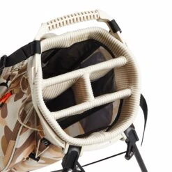 G/FORE Golf Bag - Exploded Camo Stand - Stone AW23 -Golf Fashion Shop g4af23a30 stn 53