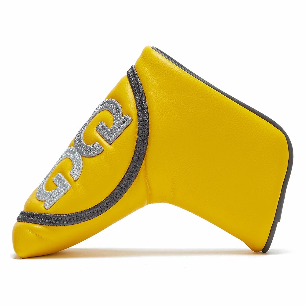 G/FORE Golf Headcover - Circle G'S Blade Putter - Fly Yellow AW23 3 G/FORE Golf Headcover - Circle G'S Blade Putter - Fly Yellow AW23