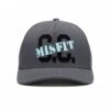 G/FORE Golf Cap - C.C. Misfit Snapback - Charcoal AW23 -Golf Fashion Shop g4af23h115 cha 108