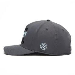G/FORE Golf Cap - C.C. Misfit Snapback - Charcoal AW23 -Golf Fashion Shop g4af23h115 cha 110