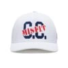G/FORE Golf Cap - C.C. Misfit Snapback - Snow AW23 -Golf Fashion Shop g4af23h115 sno 115