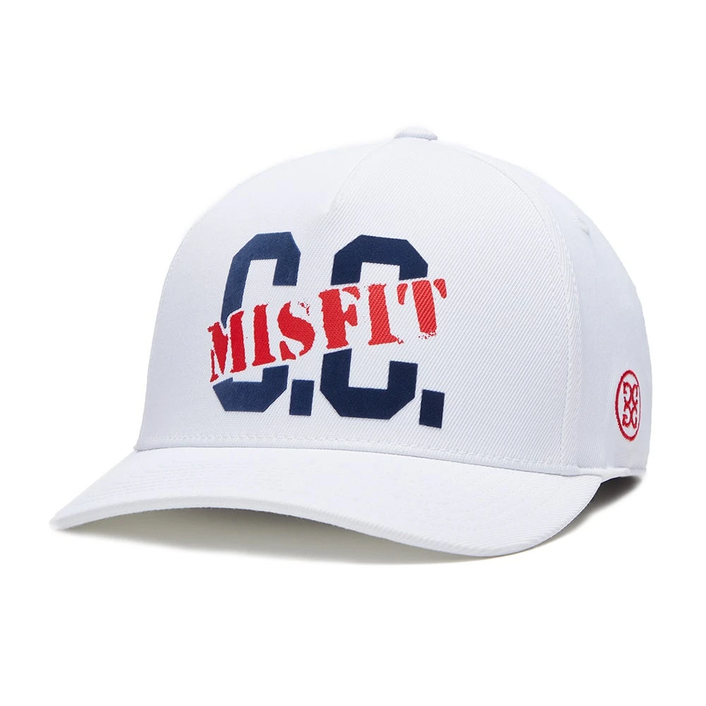 G/FORE Golf Cap - C.C. Misfit Snapback - Snow AW23 5 G/FORE Golf Cap - C.C. Misfit Snapback - Snow AW23 - Image 3
