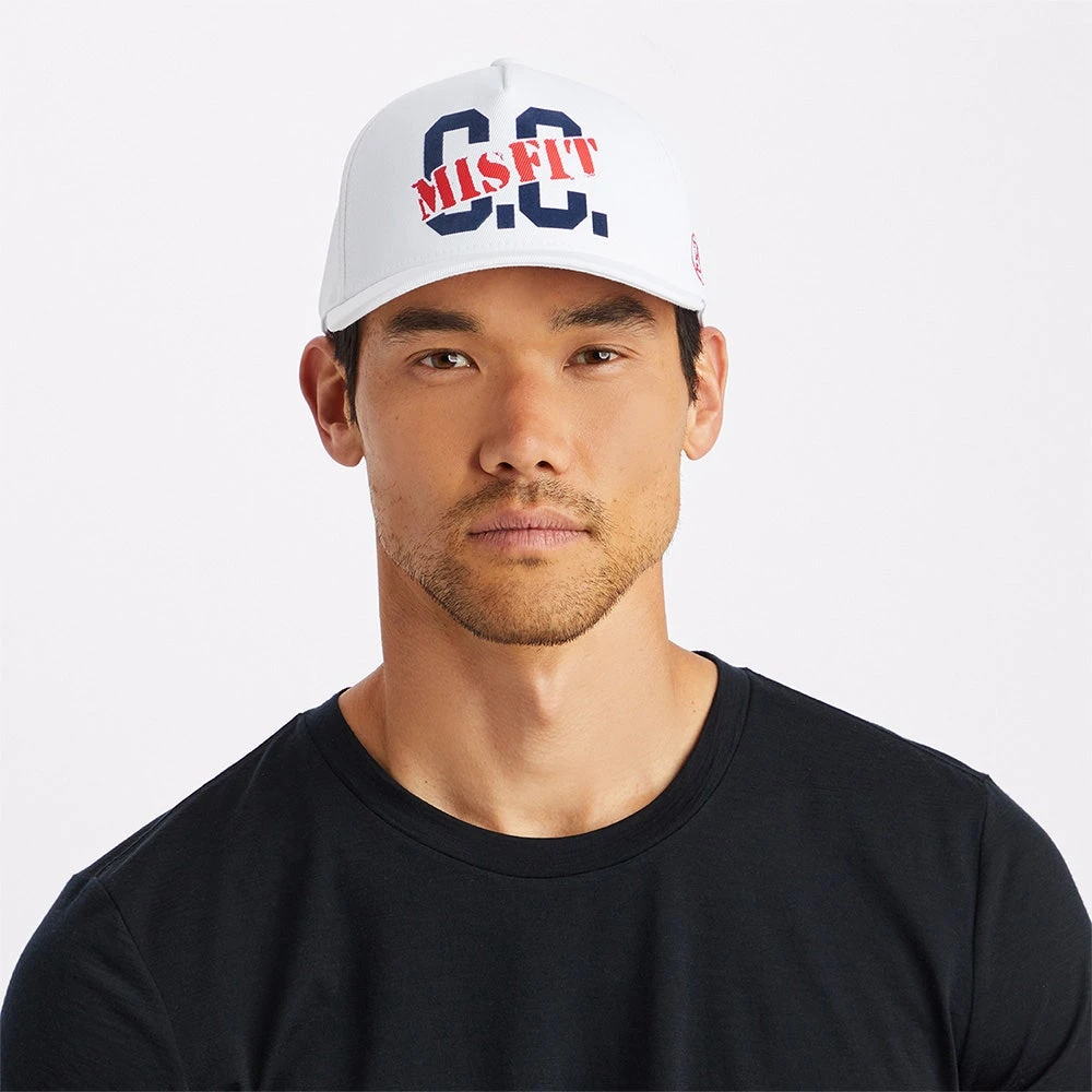 G/FORE Golf Cap - C.C. Misfit Snapback - Snow AW23 4 G/FORE Golf Cap - C.C. Misfit Snapback - Snow AW23 - Image 2