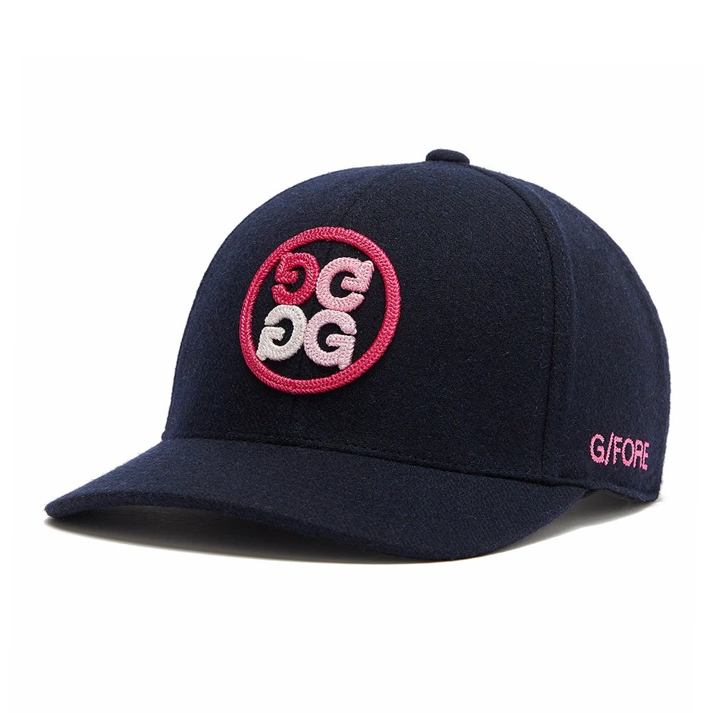 G/FORE Golf Cap - Gradient Circle G’S Felt Snapback - Twilight AW23 5 G/FORE Golf Cap - Gradient Circle G’S Felt Snapback - Twilight AW23 - Image 3