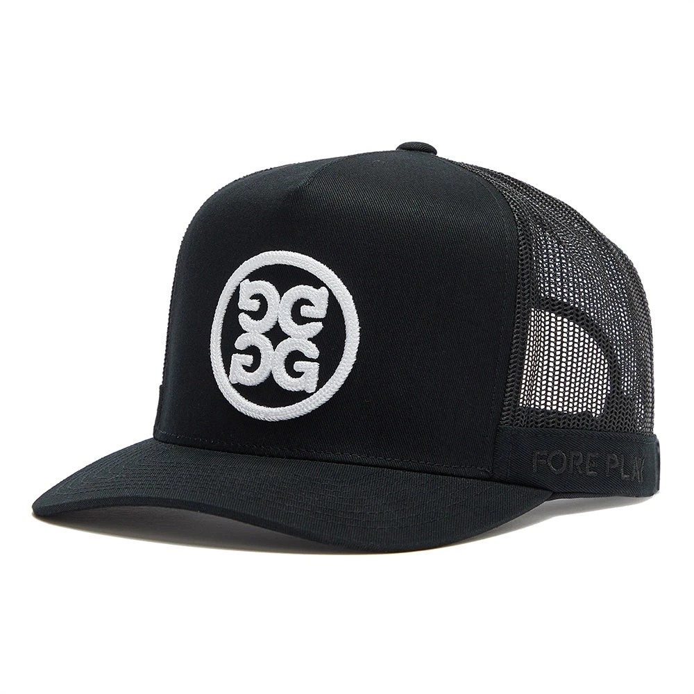 G/FORE Golf Cap - Circle G’S Tall Trucker - Onyx AW23 5 G/FORE Golf Cap - Circle G’S Tall Trucker - Onyx AW23 - Image 3