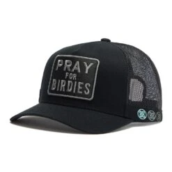 G/FORE Golf Cap - Pray For Birdies Trucker - Onyx AW23 -Golf Fashion Shop g4af23h124 onyx 165