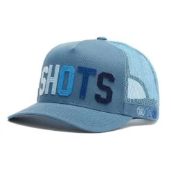 G/FORE Golf Cap - Shots Trucker - Slate AW23 -Golf Fashion Shop g4af23h126 sla 172