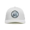 G/FORE Golf Cap - Gradient Circle G’S Snapback - Snow AW23 -Golf Fashion Shop g4af23h145 sno 200