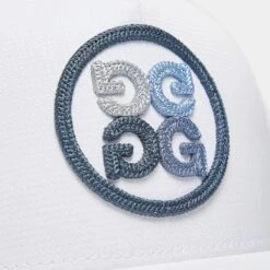 G/FORE Golf Cap - Gradient Circle G’S Snapback - Snow AW23 -Golf Fashion Shop g4af23h145 sno 205