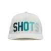 G/FORE Golf Cap - Shots Snapback - Snow AW23 -Golf Fashion Shop g4af23h147 sno 207