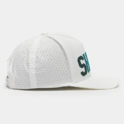 G/FORE Golf Cap - Shots Snapback - Snow AW23 -Golf Fashion Shop g4af23h147 sno 210