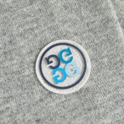 G/FORE Golf Pullover - Cashmere Hoodie - Light Htr Grey AW23 -Golf Fashion Shop g4ma23s201o lhgr 249